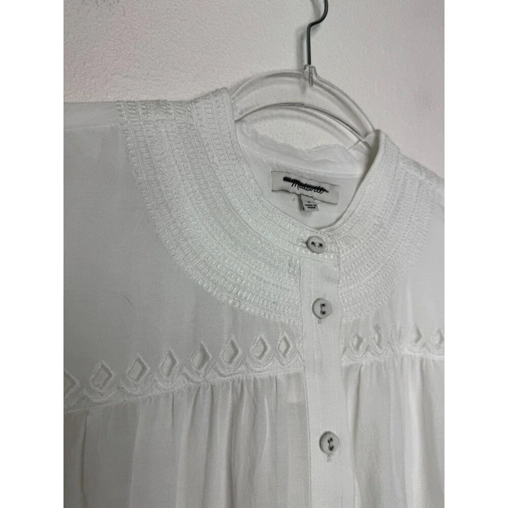 Madewell peasant angel check